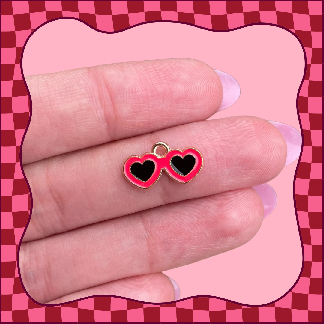 Heart Sunglasses Charm