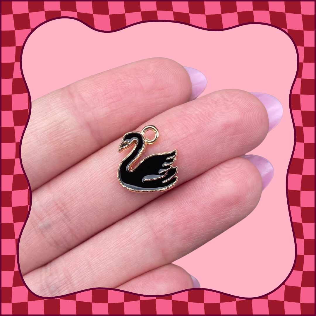 Black Swan Charm
