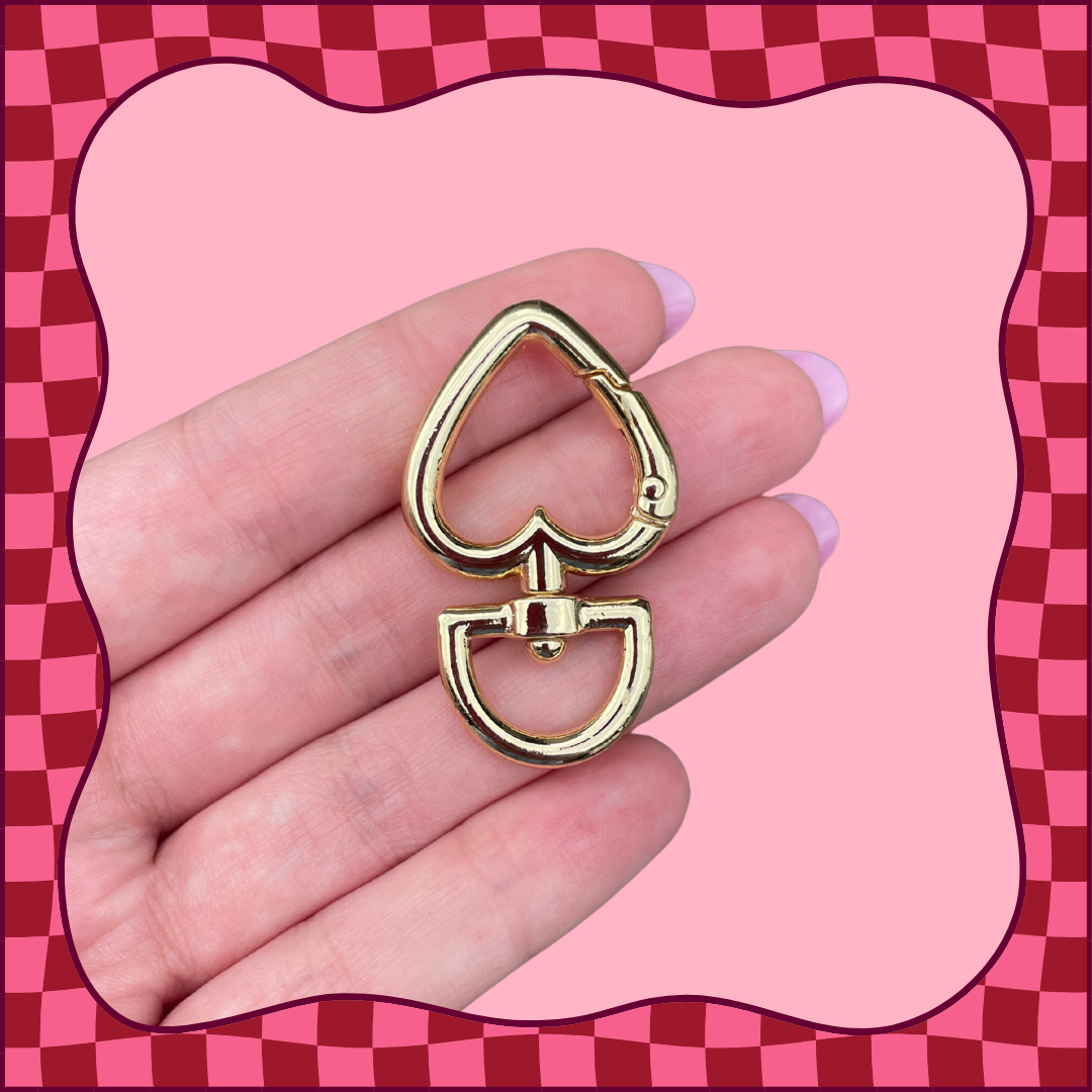 Swivel Heart Clasp