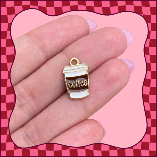 Coffee Cup Charm