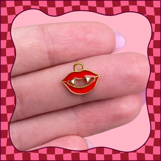 Vampire Teeth Charm
