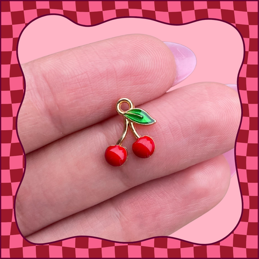 Mini Cherries Charm