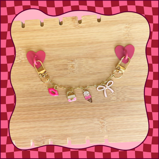 Double Sticky Hook Charm Base