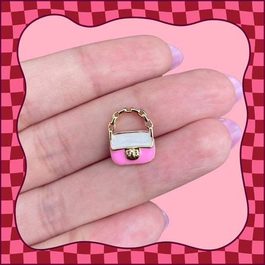 Pink Purse Charm