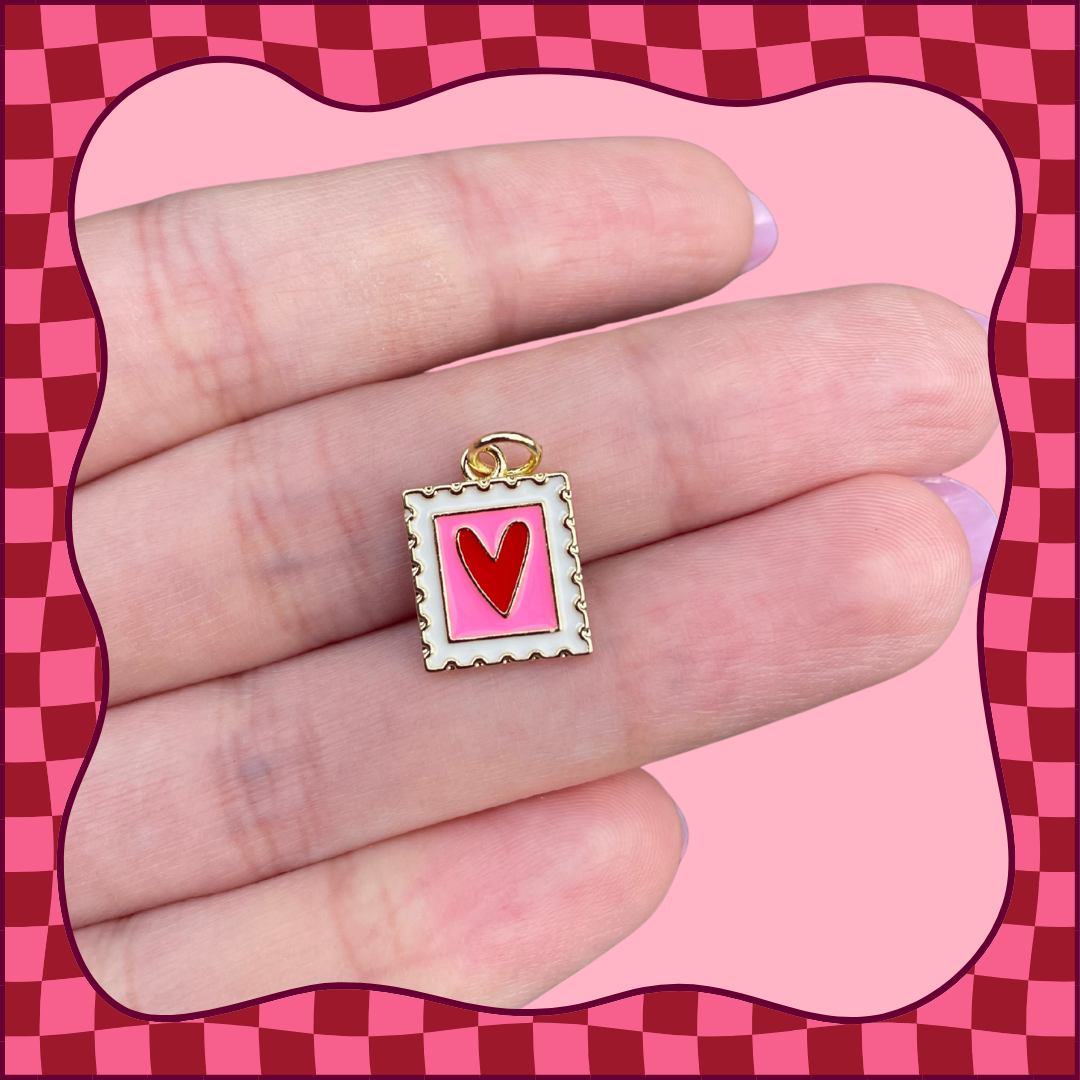 Heart Stamp Charm