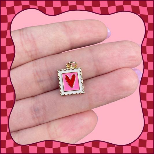 Heart Stamp Charm