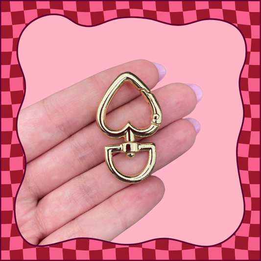 Swivel Heart Clasp