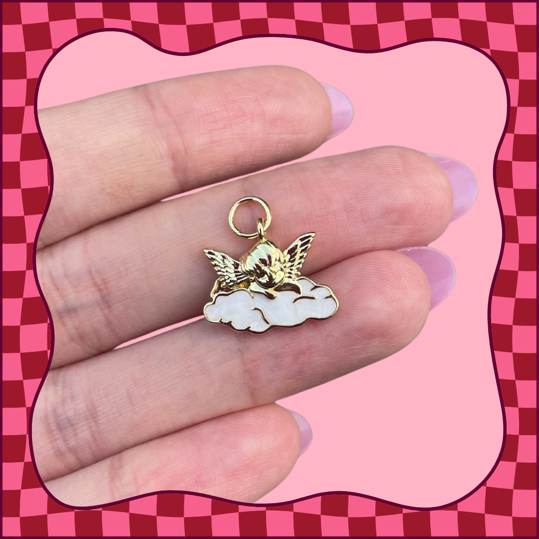 Angel on Cloud Charm